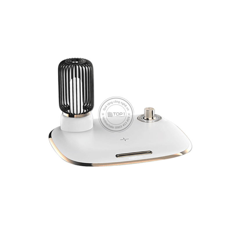 Set quà tặng Đế sạc không dây Recci L11 in Logo