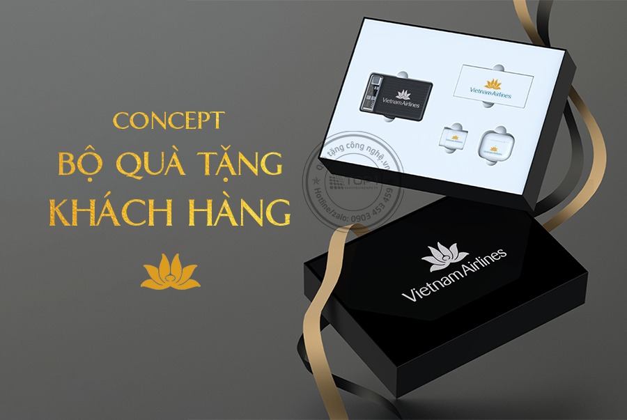 bộ quà tặng in logo sáng tạo cho doanh nghiệp