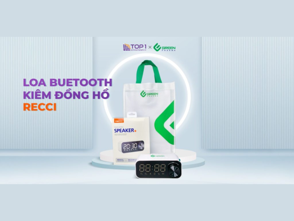 Set quà tặng công nghệ loa bluetooth kiêm đồng hồ thông minh