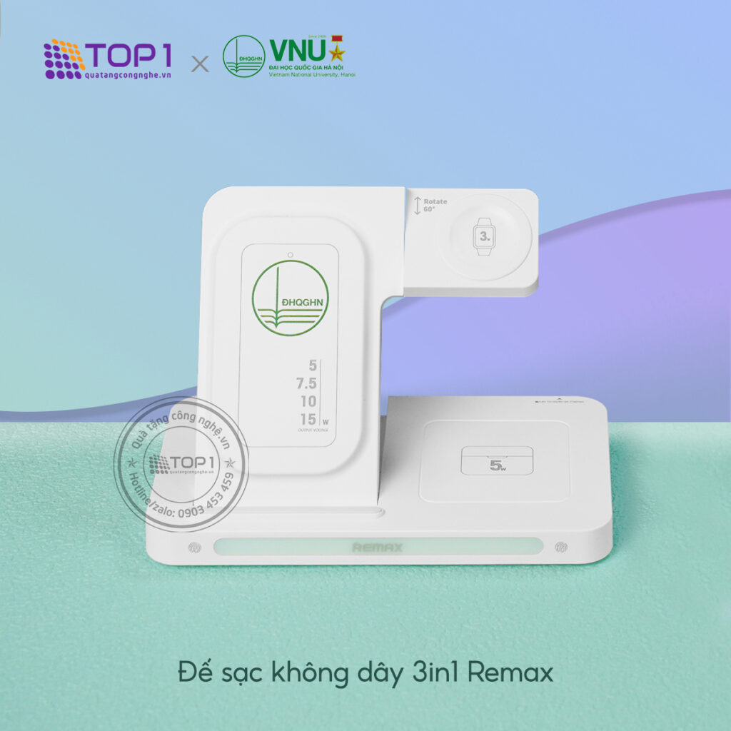 Đế sạc không dây 3in1