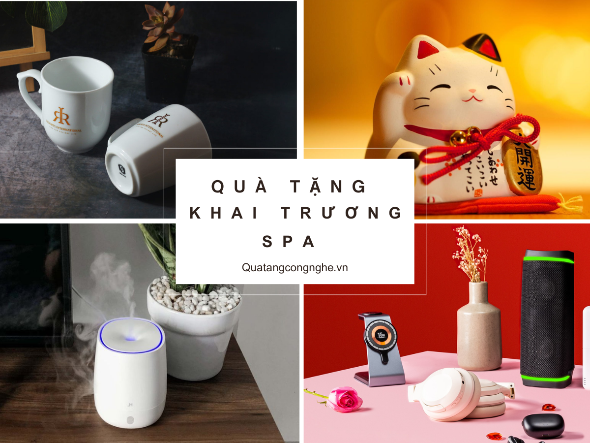 Quà tặng khai trương spa | Gợi ý 10+ món quà tinh tế và ý nghĩa cho ngày đặc biệt