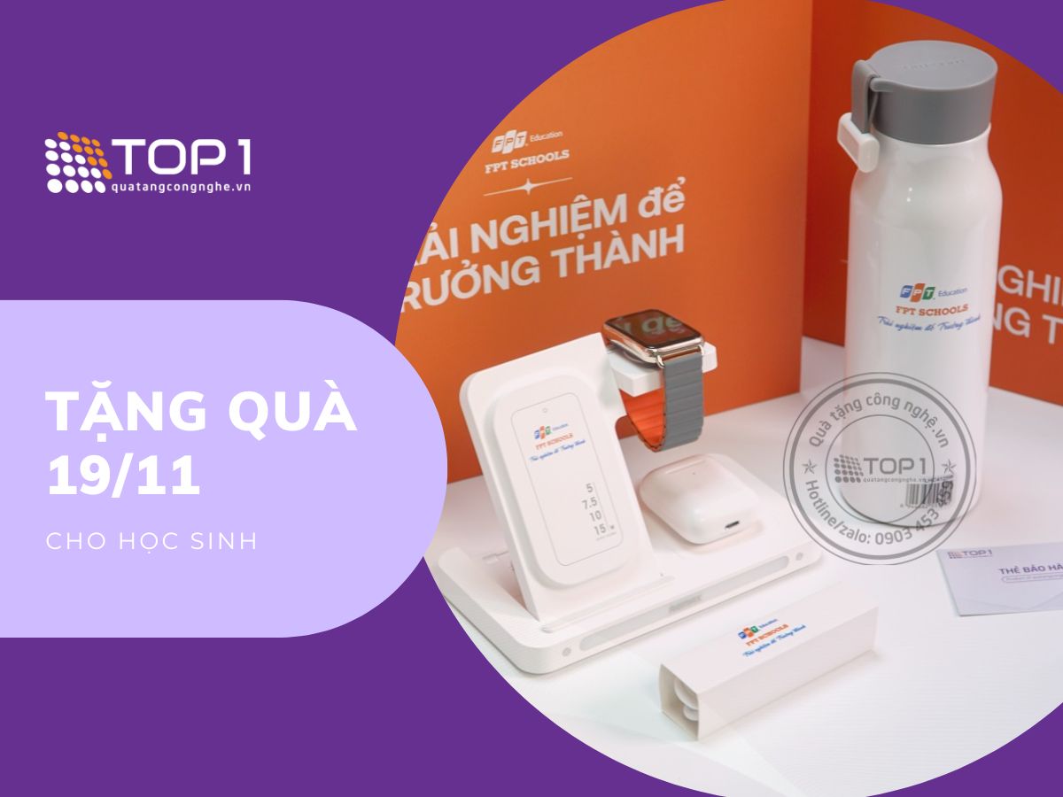 tặng quà 19/11 cho học sinh
