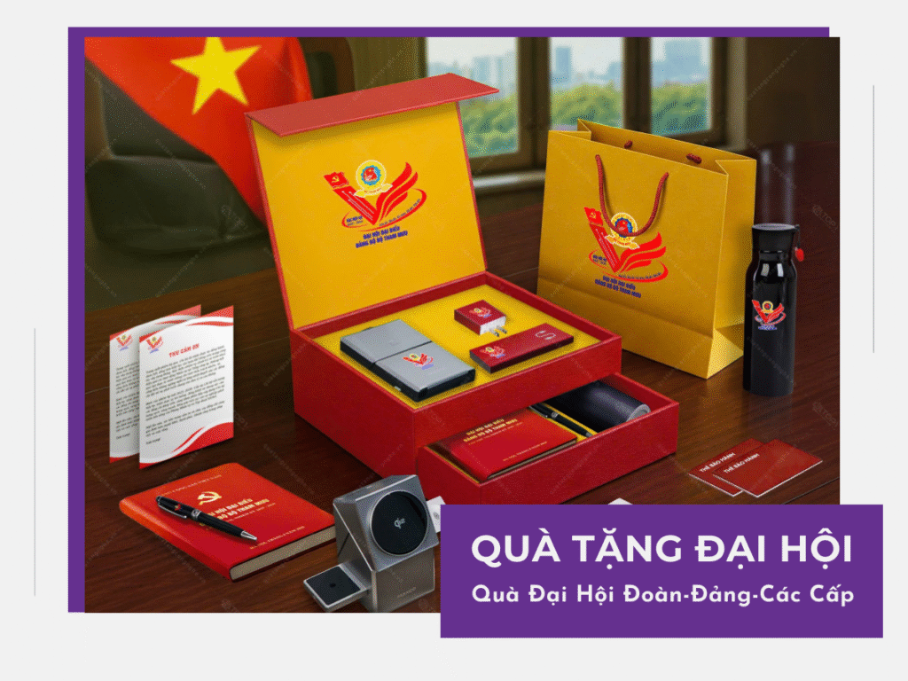 Gợi ý Quà tặng Đại Hội Đảng bộ các cấp nhiệm kỳ 2025-2030