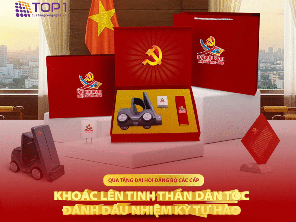 Giải pháp quà tặng đại hội ý nghĩa cho các Tổ chức Đảng, Nhà nước, Đoàn thể 2025