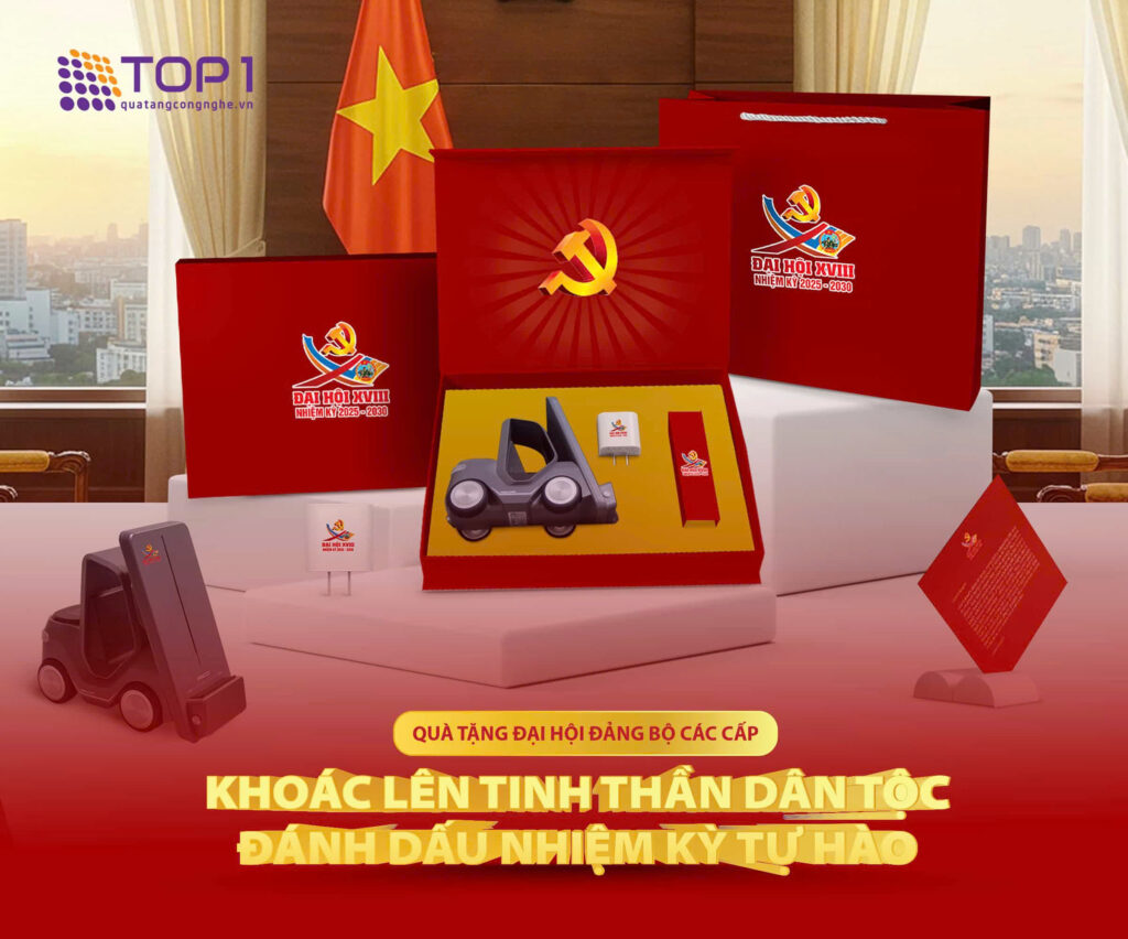 Giải pháp quà tặng đại hội ý nghĩa cho các Tổ chức Đảng, Nhà nước, Đoàn thể 2025
