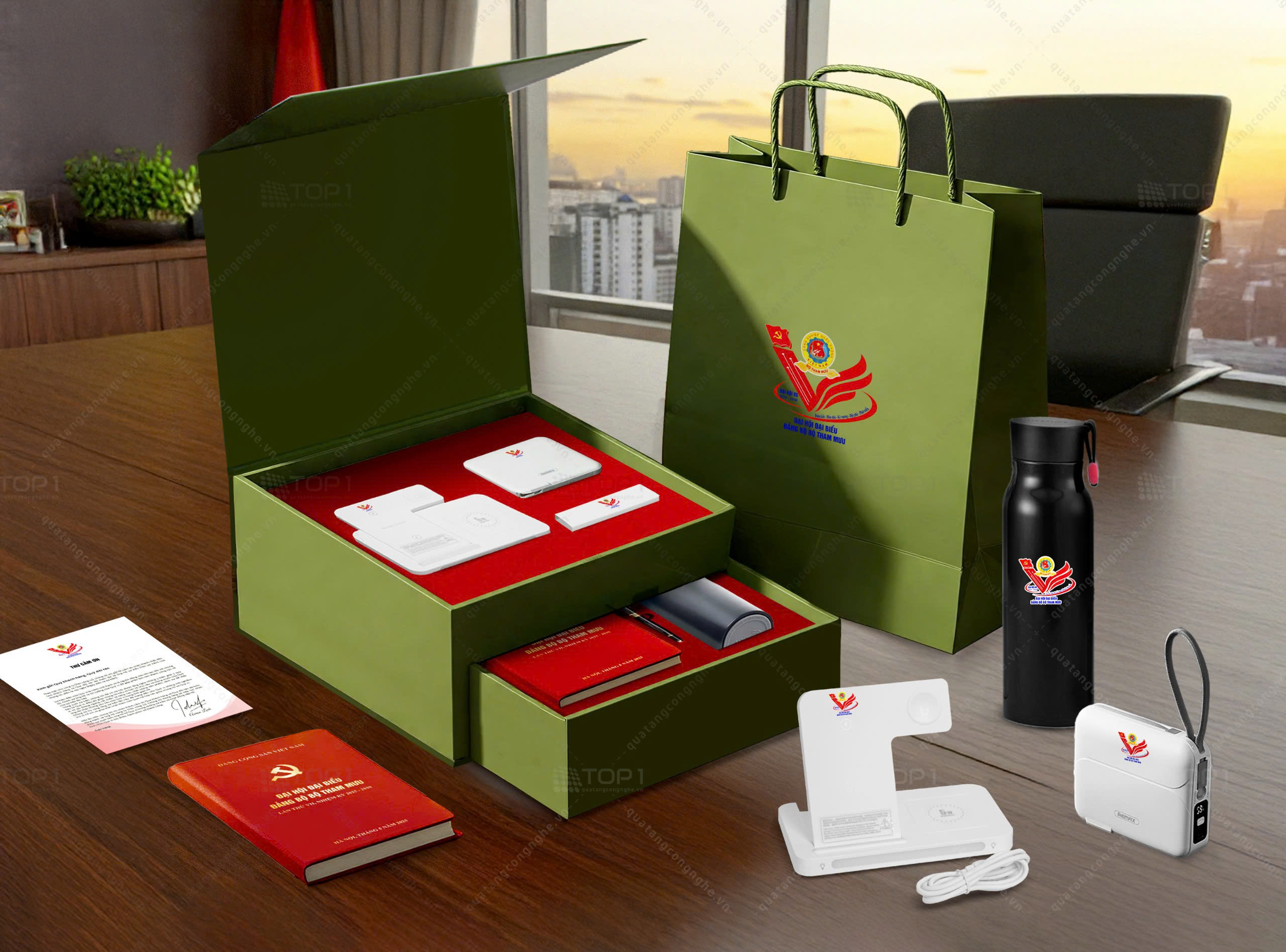 SET QUÀ TẶNG SỰ KIỆN ĐẠI HỘI CAO CẤP SKL07 THIẾT KẾ RIÊNG CHO CÁC KỲ ĐẠI HỘI