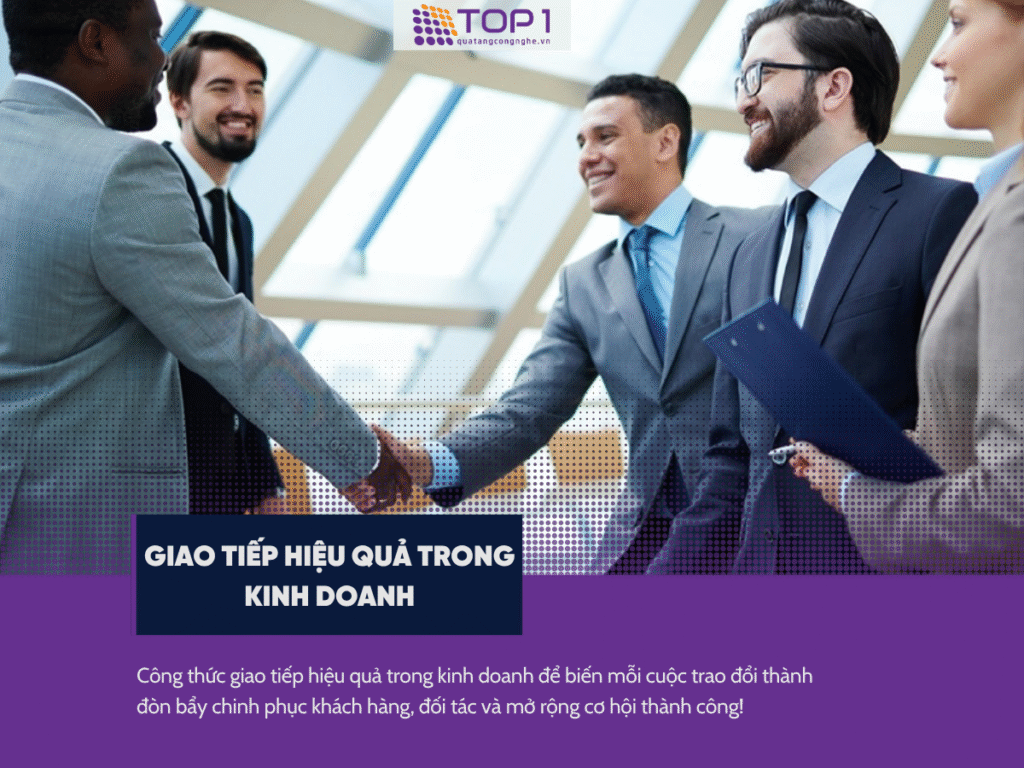 Công thức giao tiếp hiệu quả trong kinh doanh cho doanh nghiệp