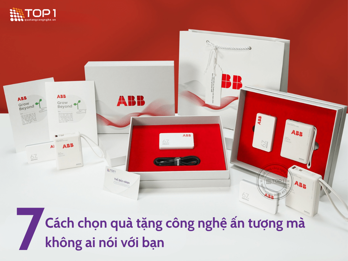 7 Cách chọn quà tặng công nghệ ấn tượng cho doanh nghiệp mà không ai nói với bạn