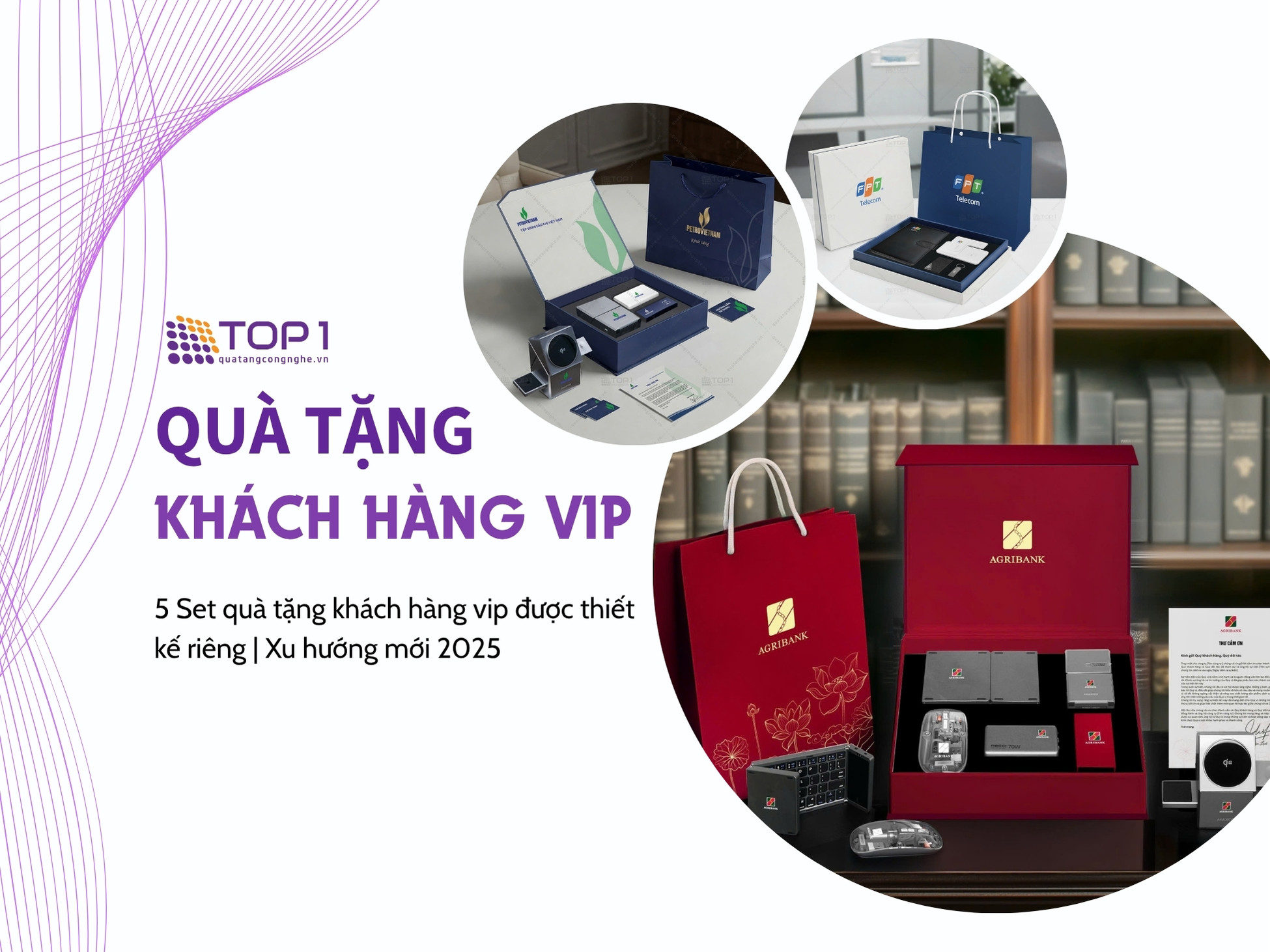5 Set Quà Tặng Khách Hàng Vip Thiết Kế Riêng | Xu Hướng Mới 2025