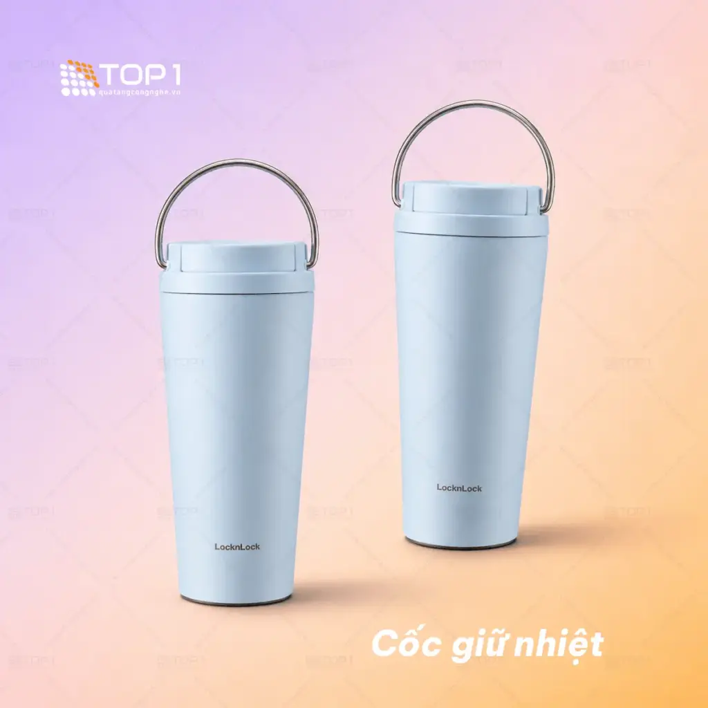 quà tặng sự kiện giáo dục - Bình giữ nhiệt Lock&lock