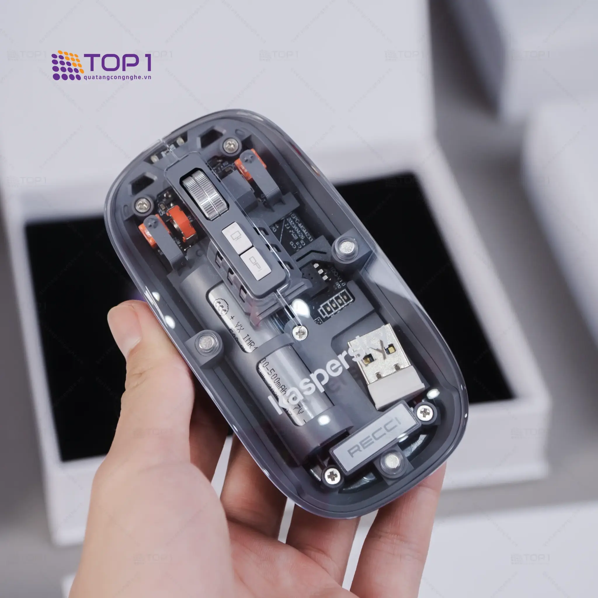 chuột bluetooth in laser